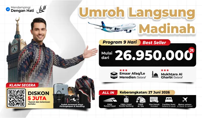 pop up website promo umroh 9 hari 27 juni 2026