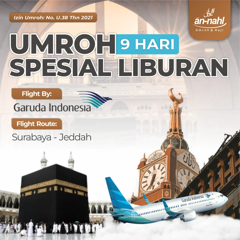 Umroh 9 Hari by GA Spesial Liburan